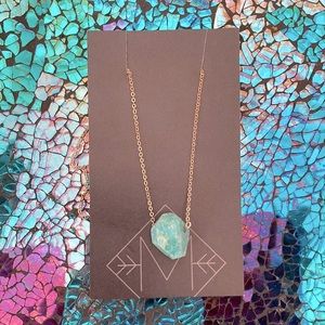 Midwinter Co. Russian Amazonite Necklace (Robin’s Egg Blue) (NWT)
